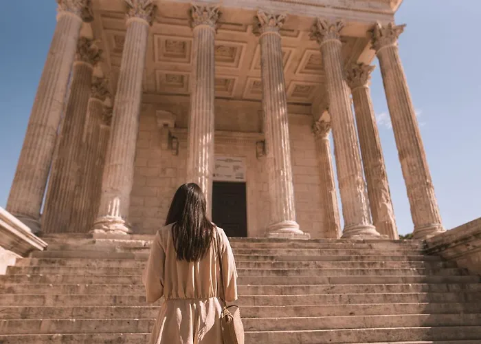 Chez Pepito & Zaza Hypercentre Rooftop Garage Lägenhet Nîmes