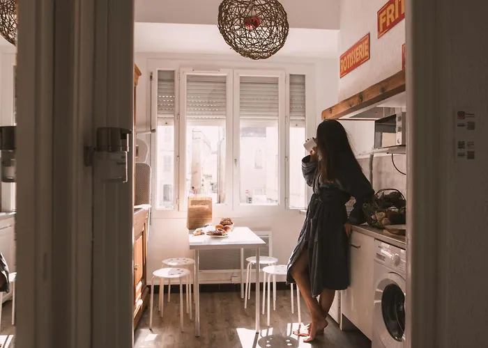 Chez Pepito & Zaza Hypercentre Rooftop Garage Lägenhet